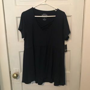 Torrid strappy tee